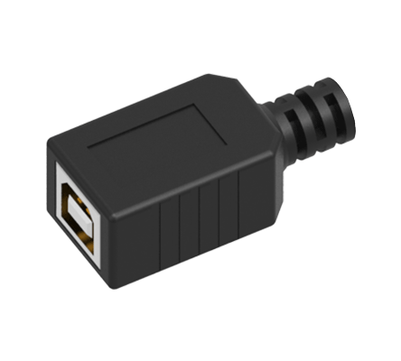 USB 2.0 Type-B Female Connector – USB panel mount for printer and device ports