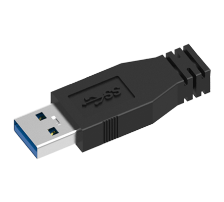 USB 3.0 Type-A Male Connector – SuperSpeed USB-A plug for 5 Gbps data rate