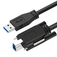 USB 3.0 A to B with Locking