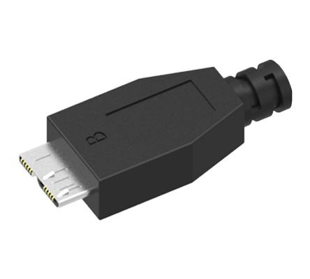USB 3.0 Micro-B Male Connector – SuperSpeed micro USB for external drives